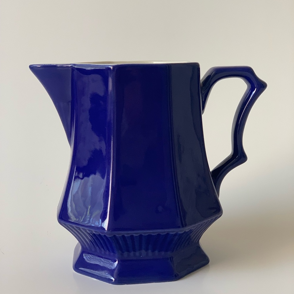 Independence ironstone Interpace blue Creamer